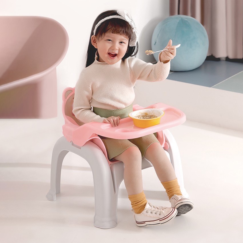 SILLA KXLY MULTIFUNCION BEBÉS USO HOGAR SENTARSE PLEGABLE RONDON MULTICOLOR - 3