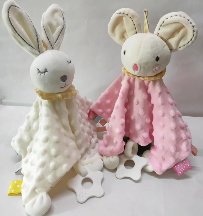 PELUCHE INSIGHT MANTA BEBÉ RECIÉN NACIDOS SUAVE ACURRUCARSE RONDON - 4
