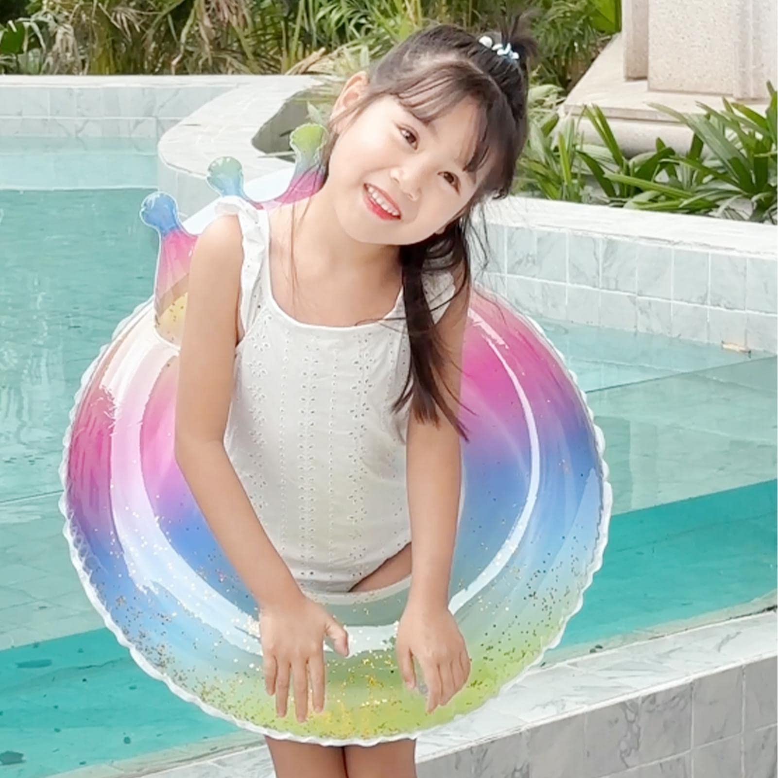 INFLABLE GENUINE TOYOTA NUEVO PISCINA FLOTADOR ANILLO NATACION SEGURIDAD RONDON - 7