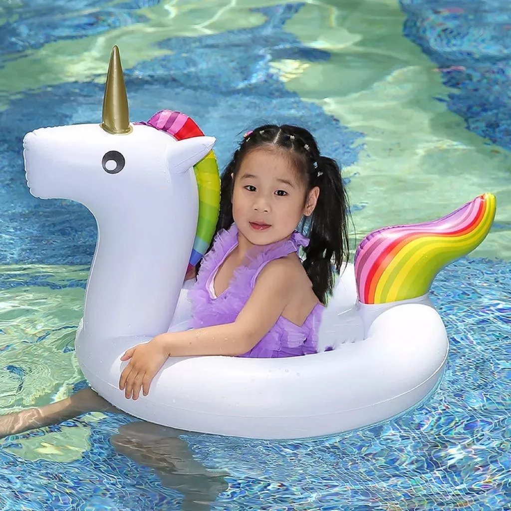 INFLABLE GENUINE TOYOTA NUEVO PISCINA ANILLO NATACIÓN UNICORNIO NIÑAS RONDON - 4
