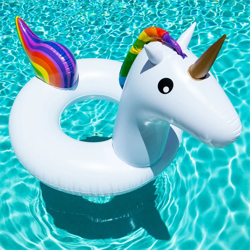 INFLABLE GENUINE TOYOTA NUEVO PISCINA ANILLO NATACIÓN UNICORNIO NIÑAS RONDON - 5