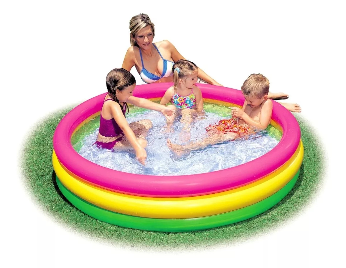 PISCINA GENUINE TOYOTA INFANTIL INFLABLE AGUA DIVERSION ACUATICA RONDON - 2