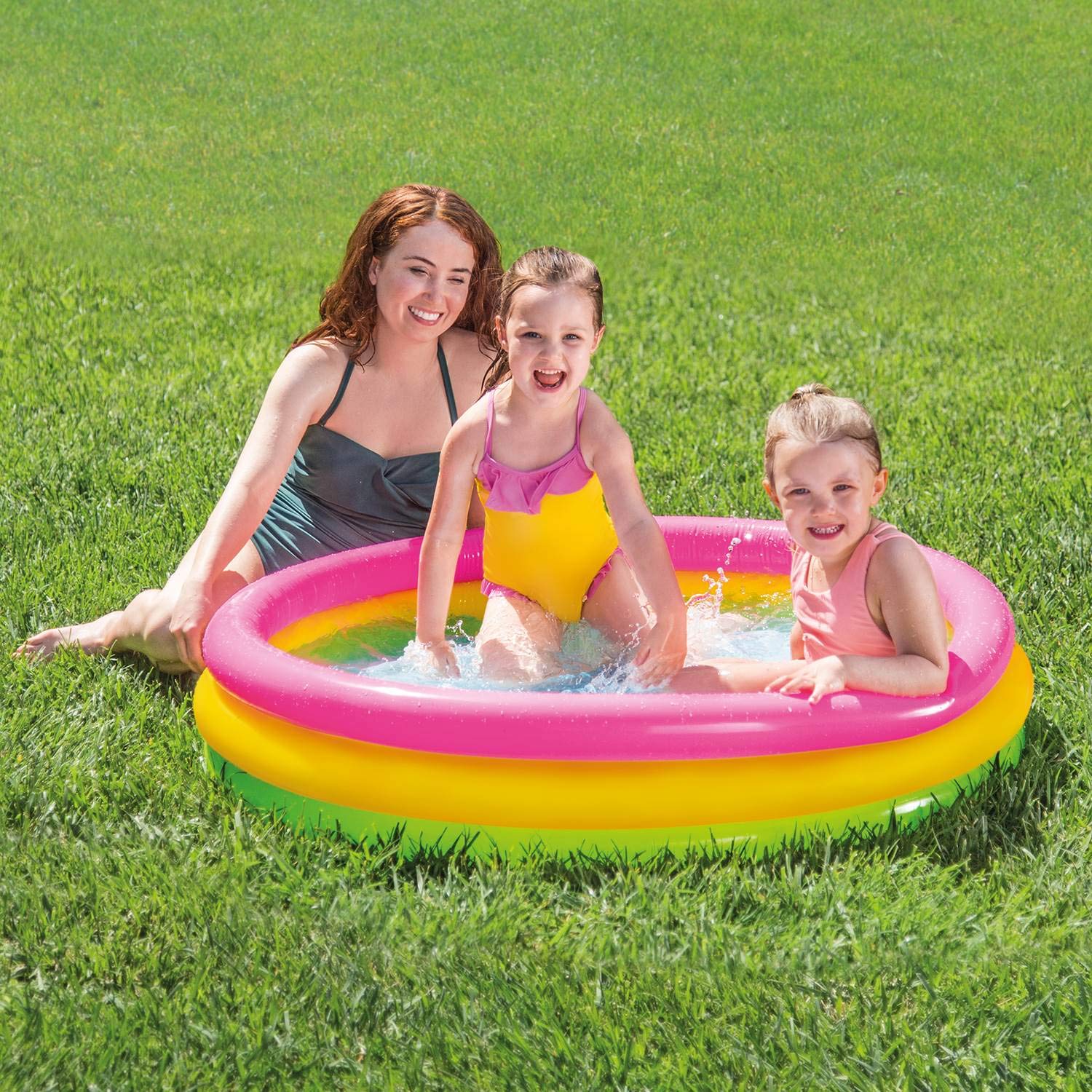 PISCINA GENUINE TOYOTA INFANTIL INFLABLE AGUA DIVERSION ACUATICA RONDON - 5
