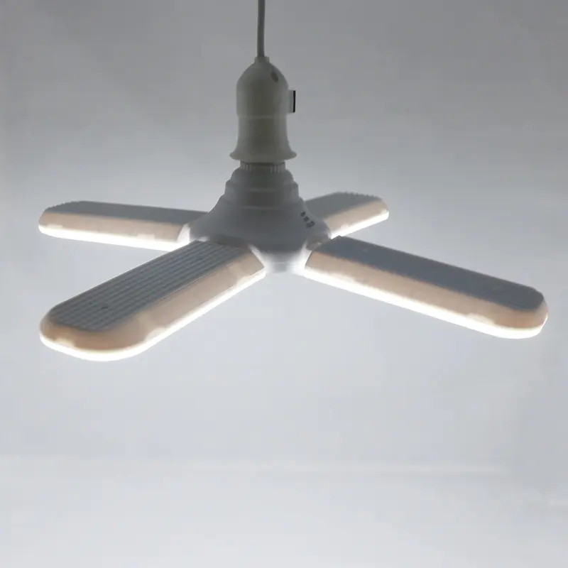 LAMPARA TECHO LED LUZ HOJA PLEGABLE LÁMPARA ASPA RONDON - 9