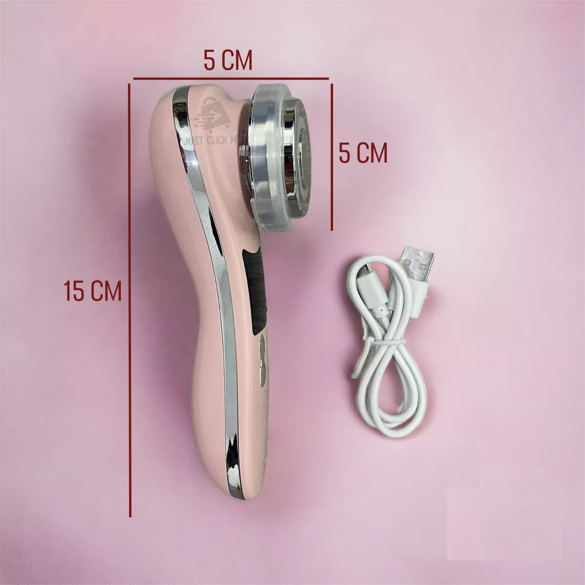 MASAJEADOR MANUAL PORTATIL ROSTRO UTRASONICO JUVENTUD RONDON - 6