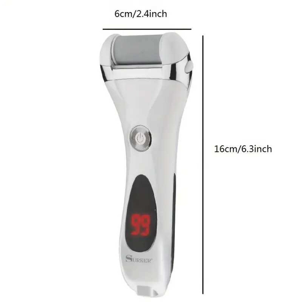 MÁQUINA REMOVEDORA DE CALLOS ELECTRICA LA EMILIANA PARA PEDICURE PROFESIONAL MUJER RONDON - 5