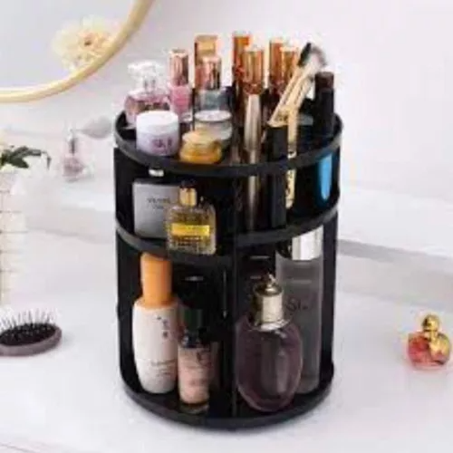 COSMETIQUERO ORGANIZADOR MAQUILLAJE GIRATORIO ESTANTE RONDON - 6