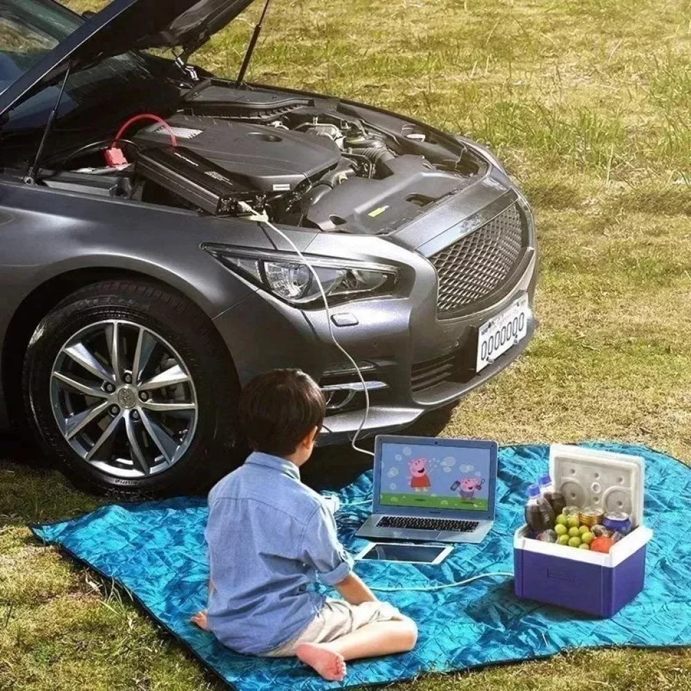 INICIADOR BATERIA VEHICULO FERMAX INVERSOR POTENCIA CARRO RONDON - 7