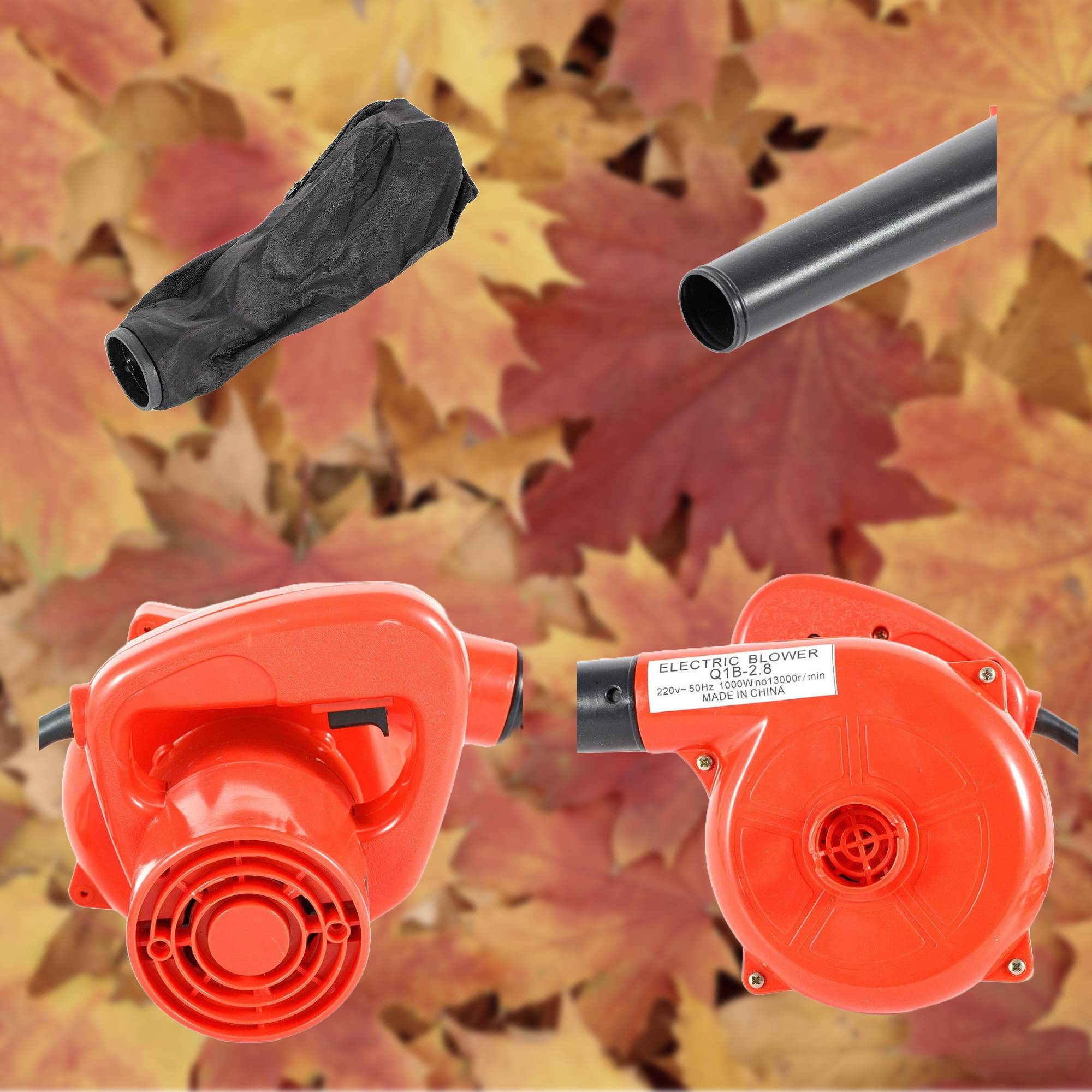 SOPLADOR ELÉCTRICO PAKEWAY ASPIRADOR COLECTOR POLVO CABLE RONDON - 7