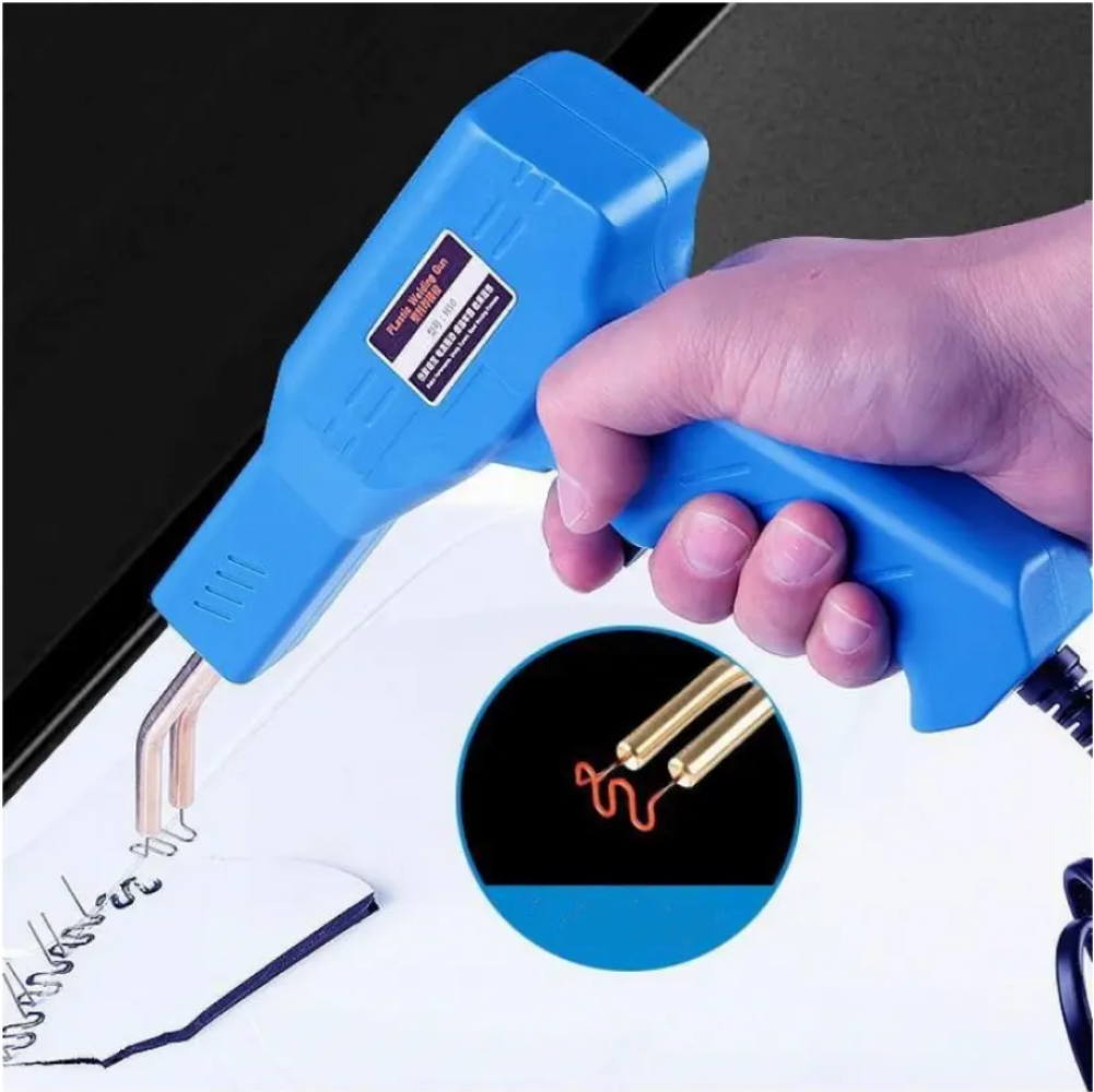 KIT SOLDADOR PAKEWAY PISTOLA GRAPADORA CALIENTE COCHE REPARAR RONDON - 4
