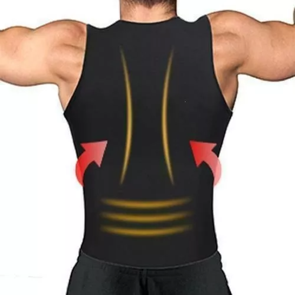 FAJA REDUCTORA MOLDEADOR HOMBRE BARRIGA FITNESS RONDON - 6