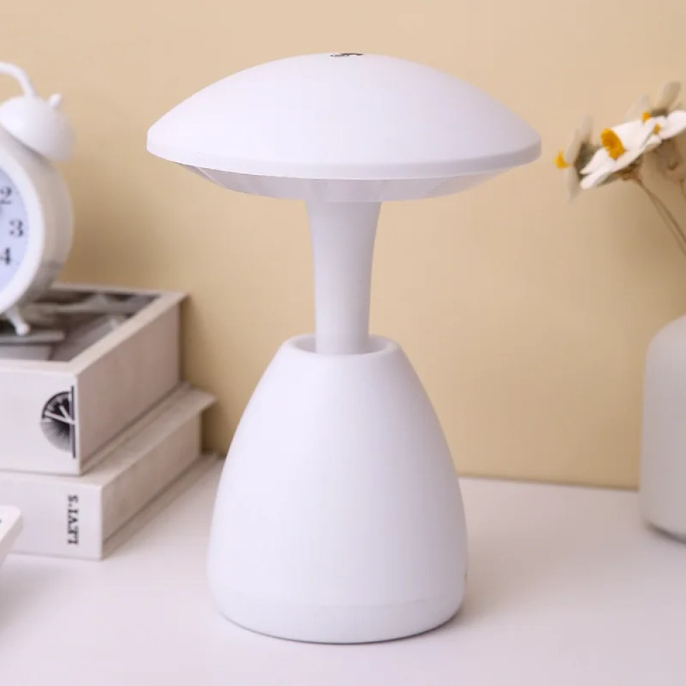 LAMPARA MESA HOGAR PORTATIL USB LED DORMITORIO RONDON - 1