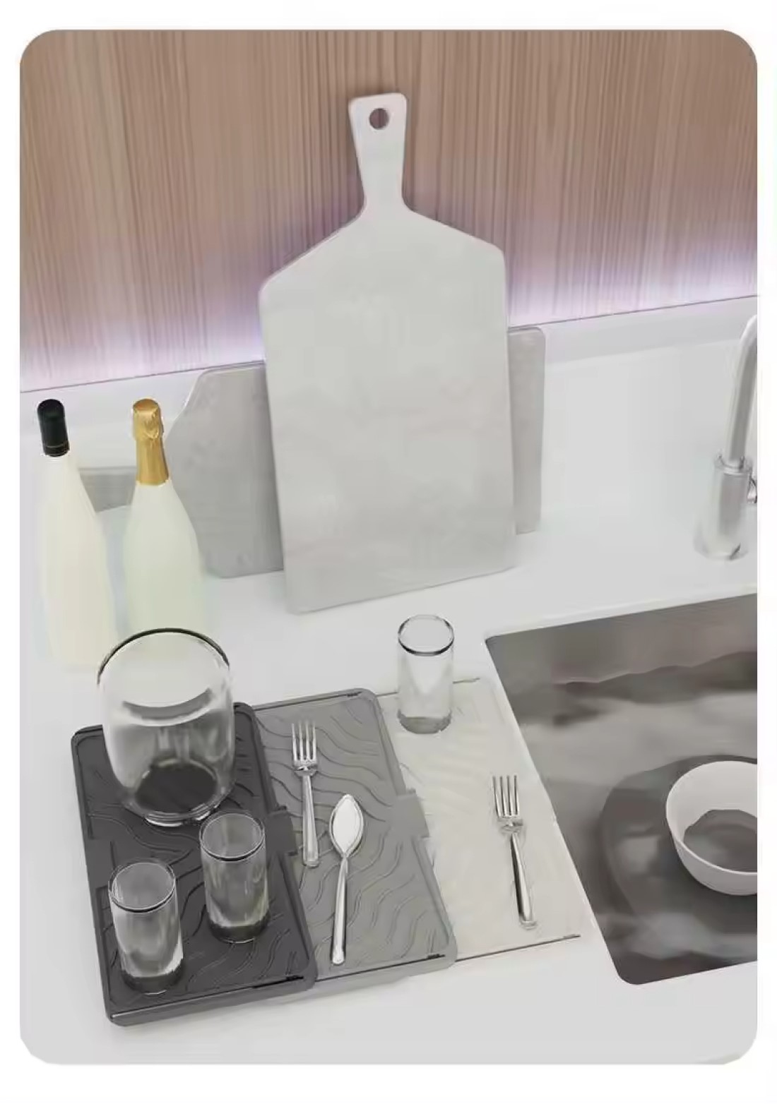 ESCURRIDOR EXTENSIBLE FREGADERO LOZA SECO COCINA RONDON - 8