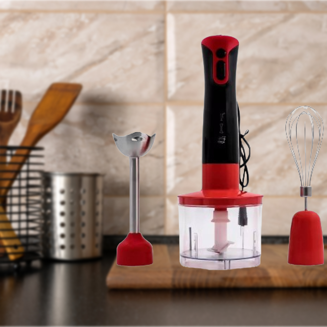 BATIDORA MANUAL MULTIFUNCIONAL VELOCIDADES COCINA RONDON - 3