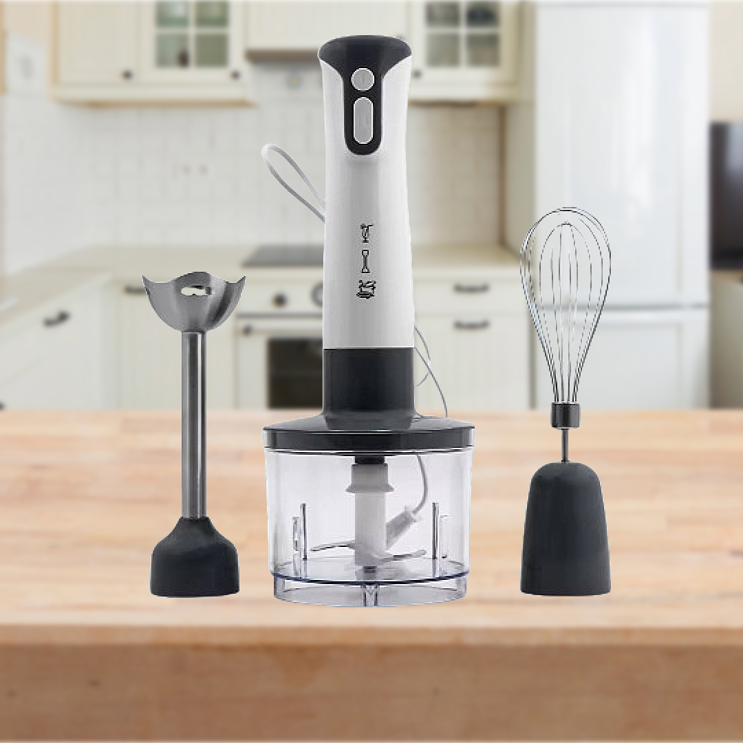 BATIDORA MANUAL MULTIFUNCIONAL VELOCIDADES COCINA RONDON - 4