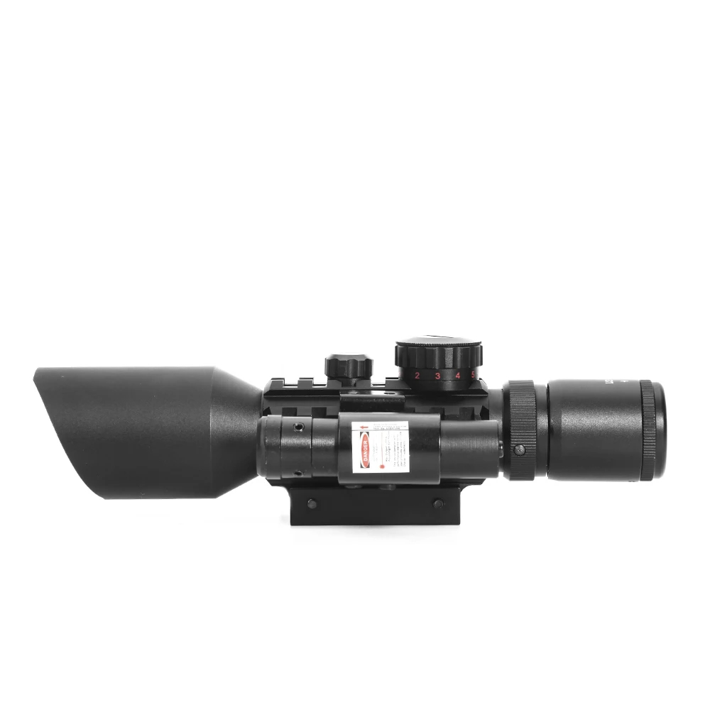 MIRA MONOCULAR PUNTO LÁSER ILUMINADO ALCANCE RIFLE RONDON - 8