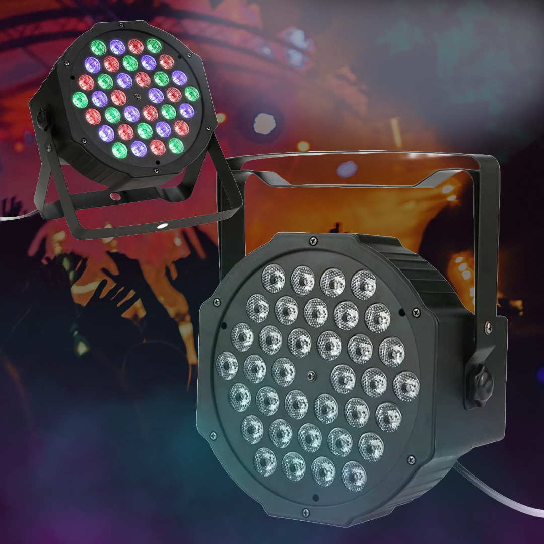 LUCES ESCENARIO LED RGB EFECTO ILUMINACIÓN DJ DISCO RONDON - 3