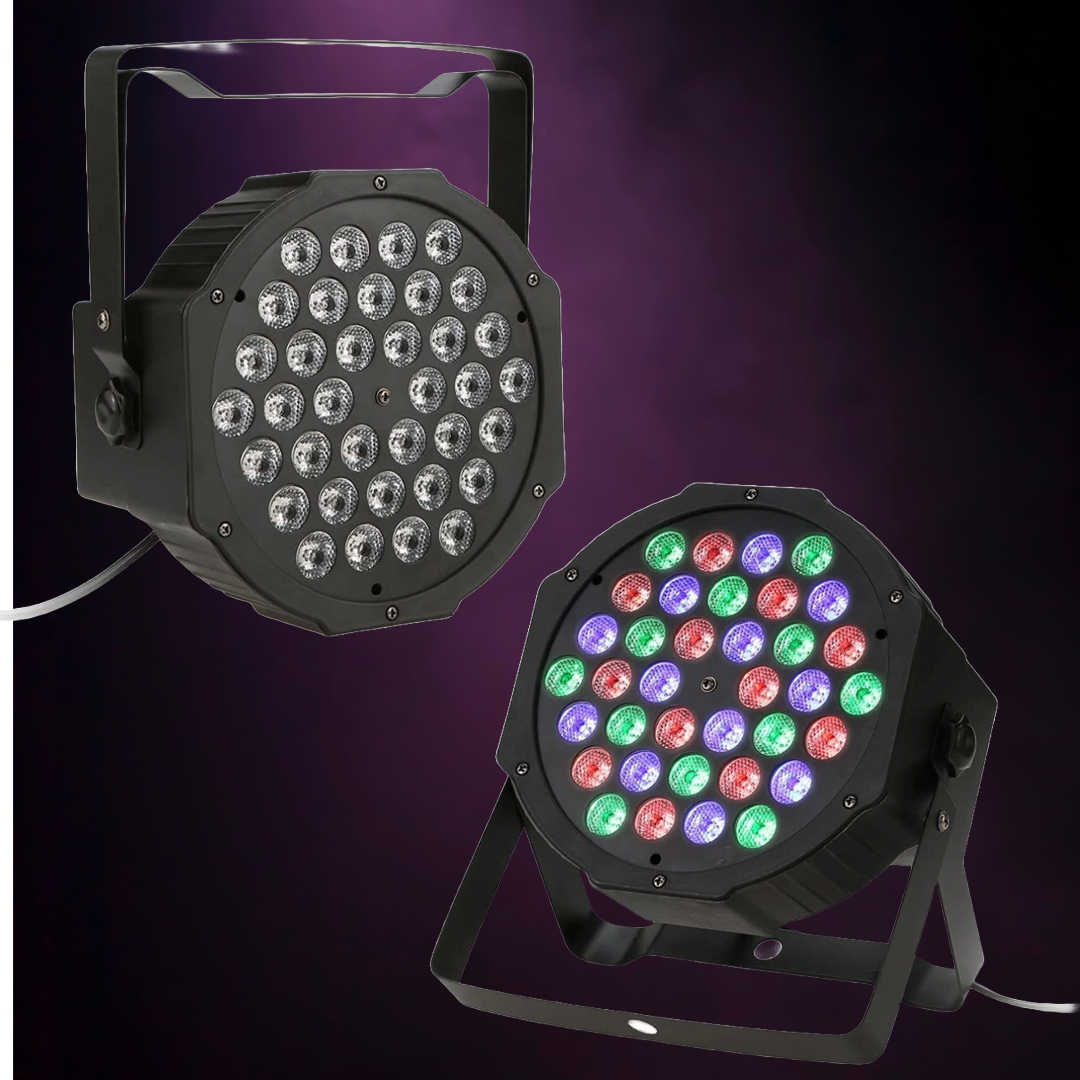LUCES ESCENARIO LED RGB EFECTO ILUMINACIÓN DJ DISCO RONDON - 5