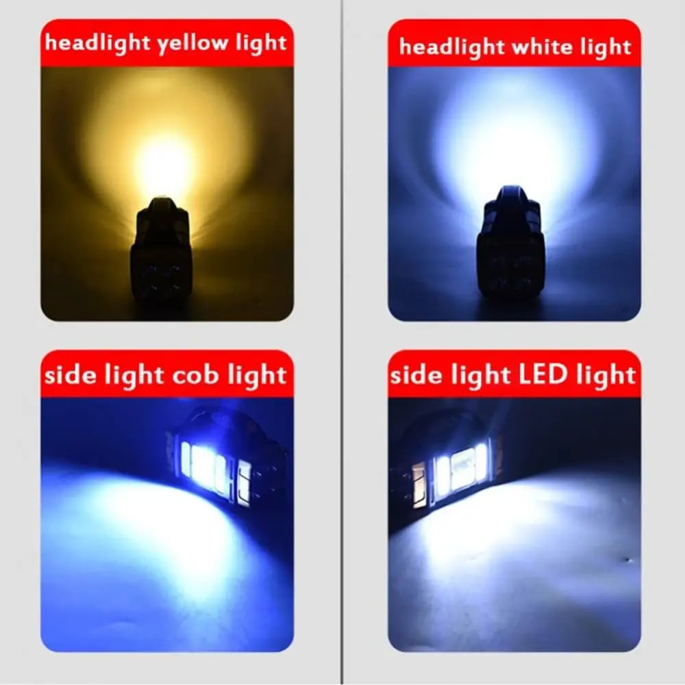 LINTERNA LED SUPERBRILLANTE LUZ DUAL RECARGABLE RONDON - 2