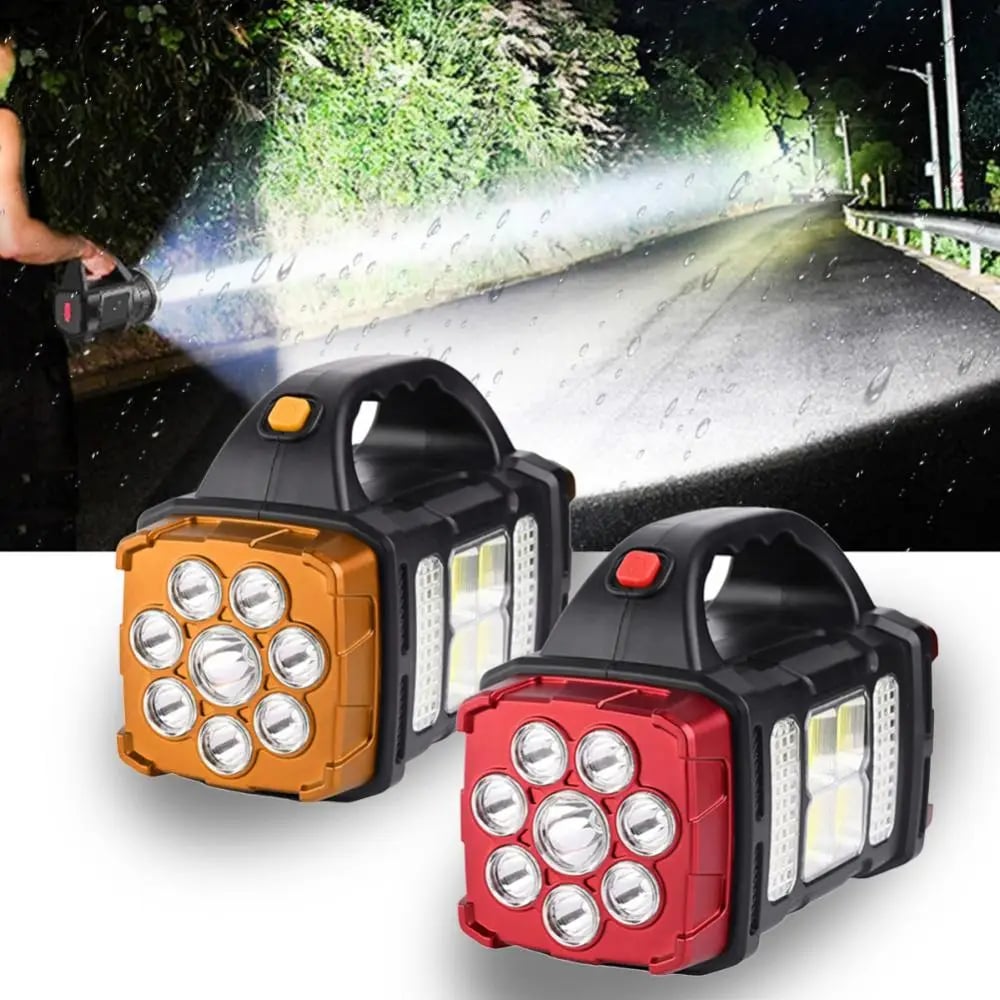 LINTERNA LED SUPERBRILLANTE LUZ DUAL RECARGABLE RONDON - 7