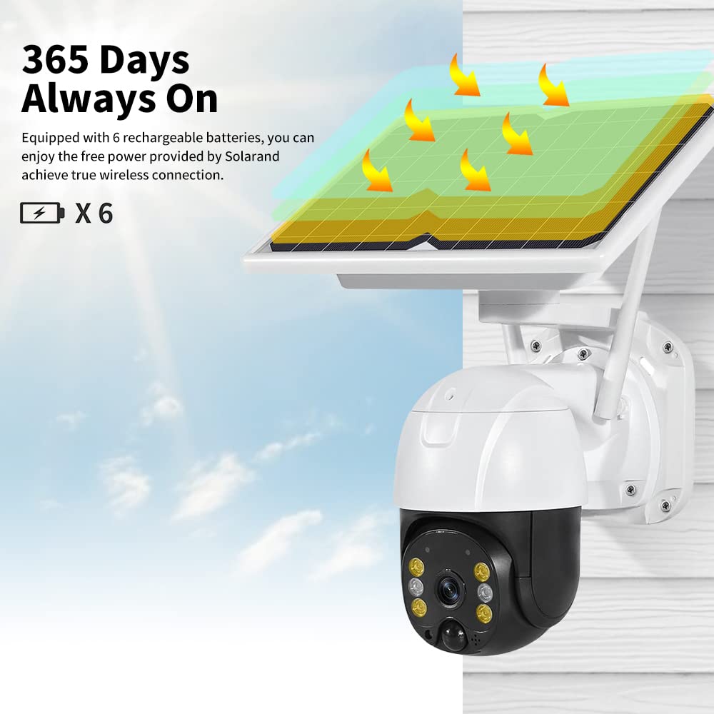 CAMARA VIGILANCIA SEGURIDAD HOGAR WIFI EXTERIORES RONDON - 3