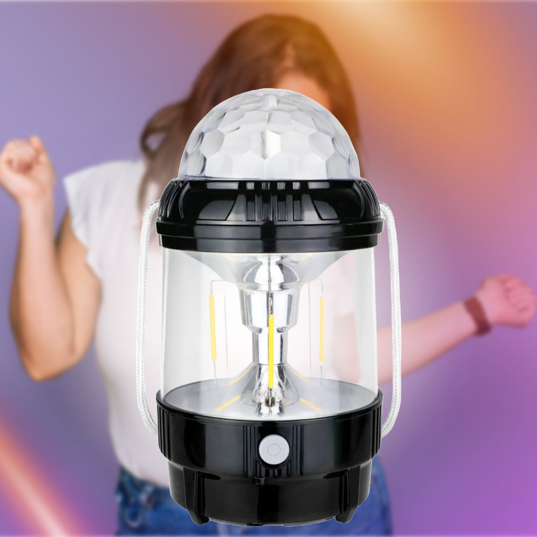 LINTERNA MULTIFUNCION RECARGABLE BUENA ILUMINACION RONDON - 1