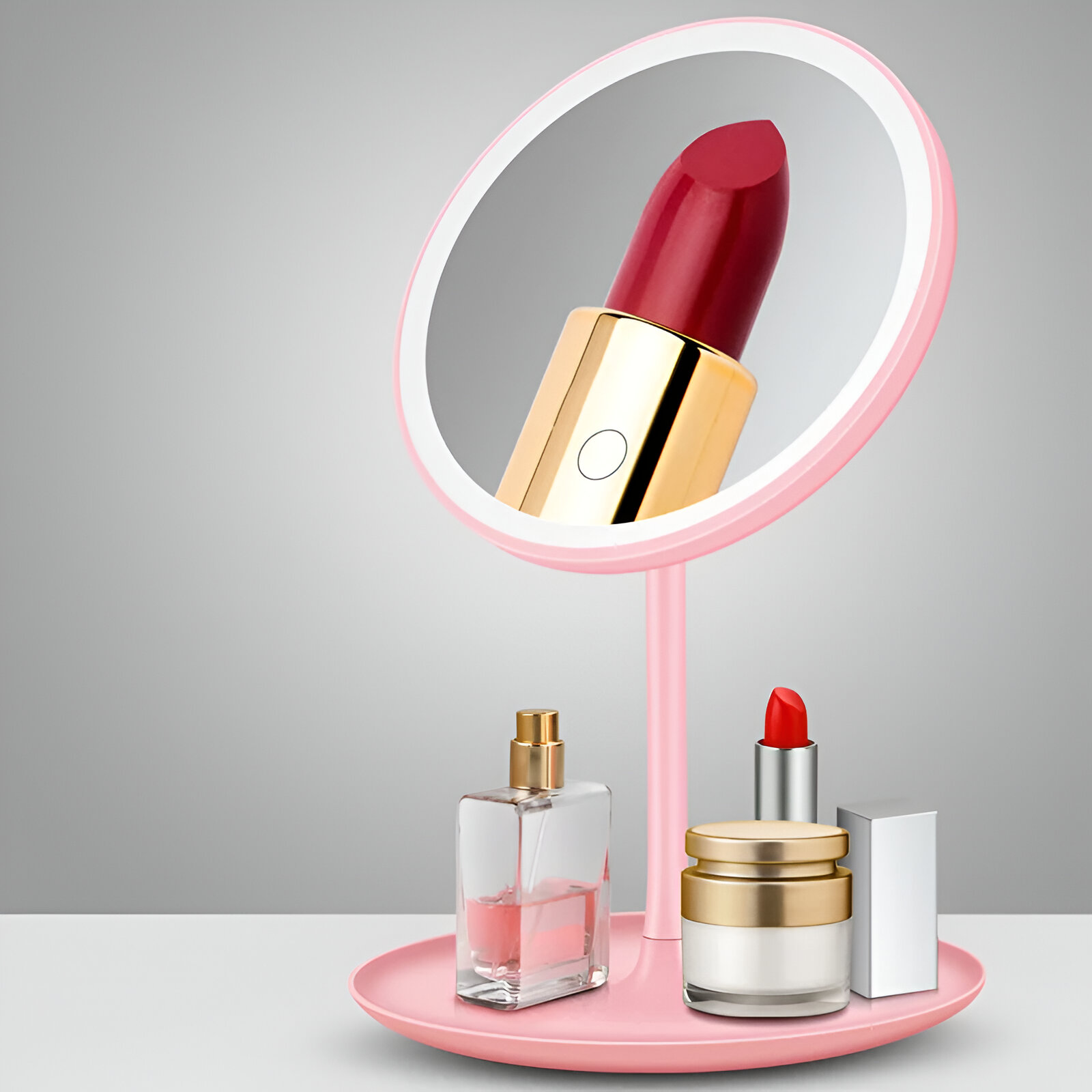 ESPEJO MAQUILLAJE LED ILUMINACION MUJER ESPEJO RONDON - 6