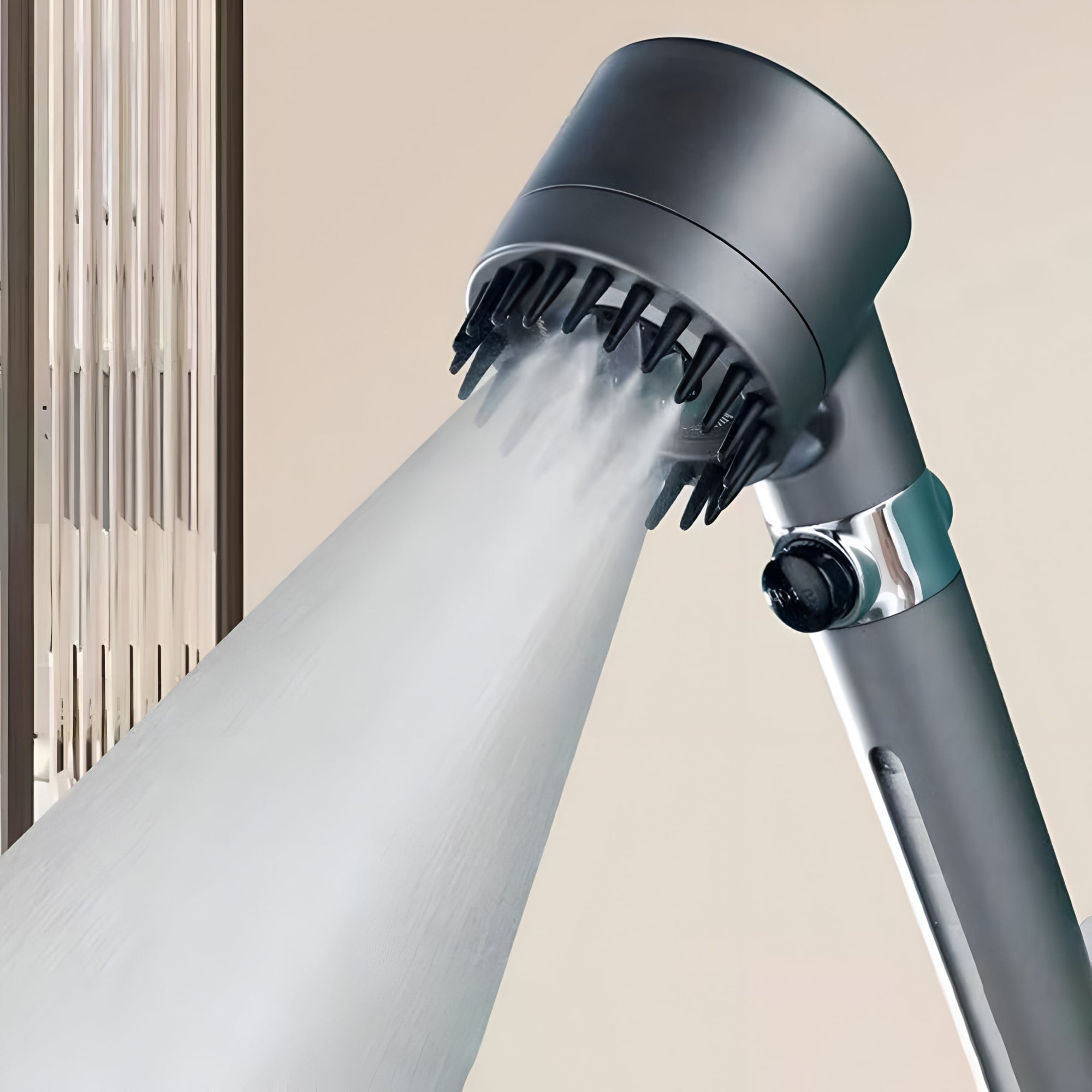 MANGO DUCHA ALTA PRESION MANO PULVERIZACION BAÑO RONDON - 2