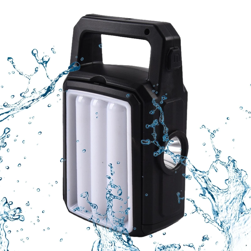 LINTERNA ACAMPAR SOLAR 4 MODOS EXTERIOR RECARGABLE RONDON - 6