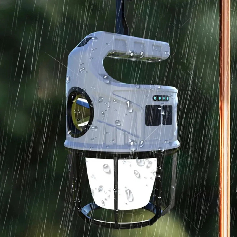 LINTERNA IMPERMEABLE FARO DELANTERO USB RECARGABLE RONDON - 7