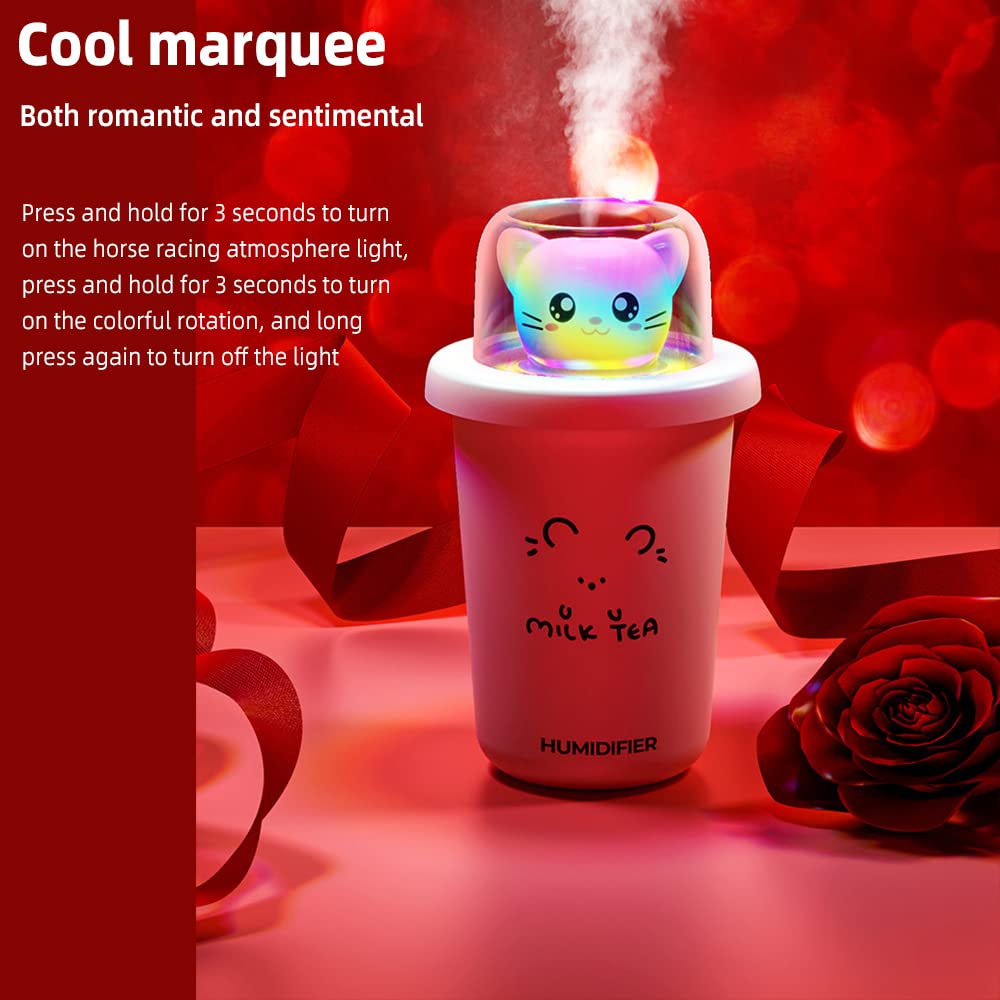 HUMIDIFICADOR ESCRITORIO HOGAR DIFUSOR AROMATICO USB RONDON - 8