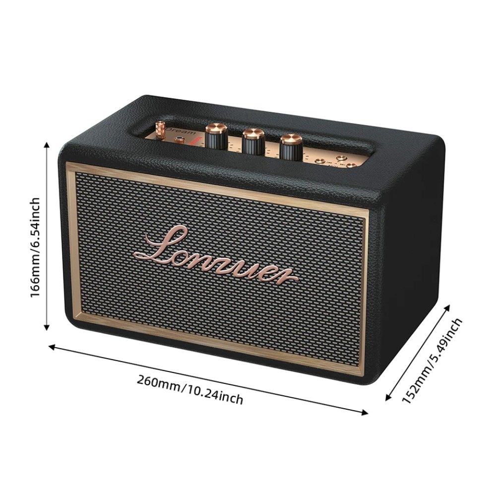 PARLANTE PORTATIL BLUETOOTH AMPLIFICADOR SONIDO AUDIO RONDON - 7