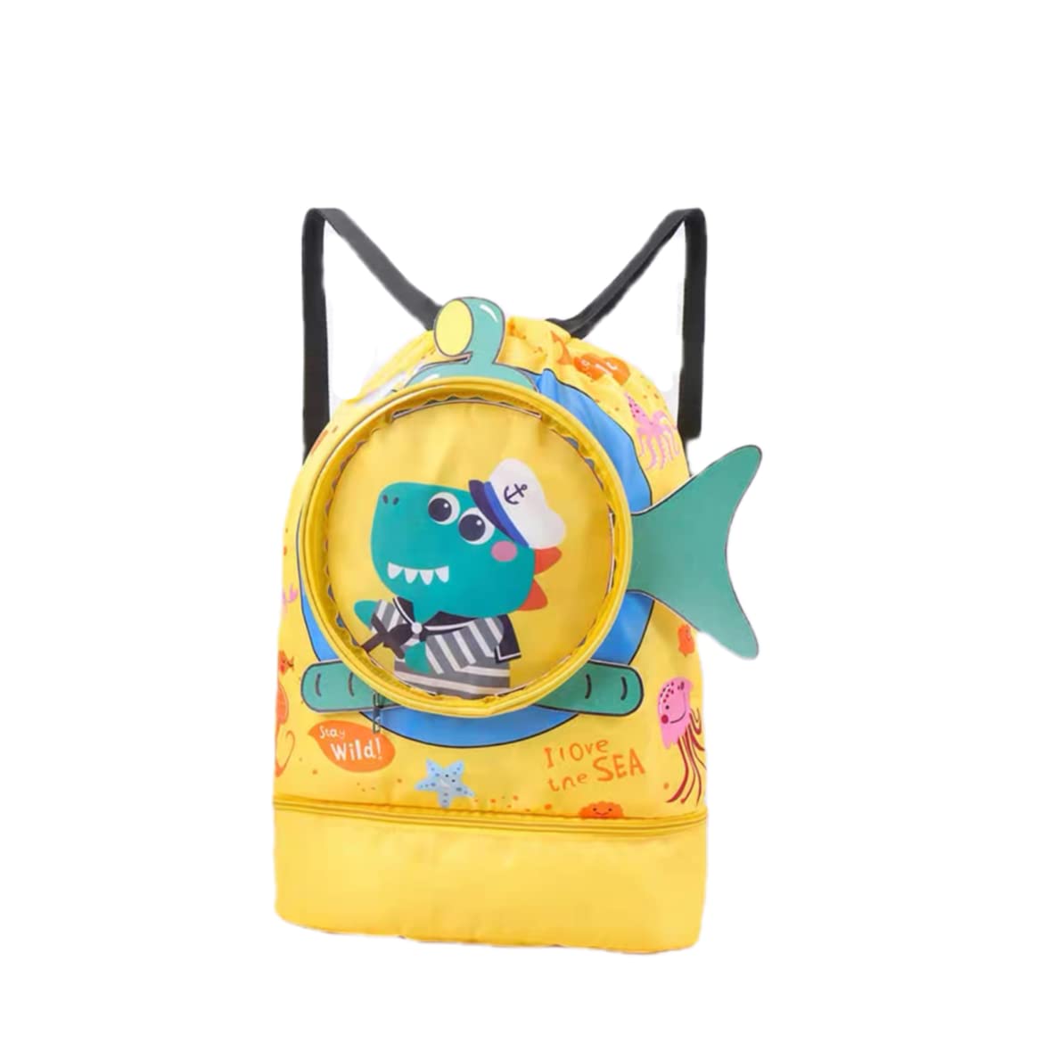 BOLSO MOCHILA INFANTIL NATACION PLAYA DIVERTIDA RONDON - 3