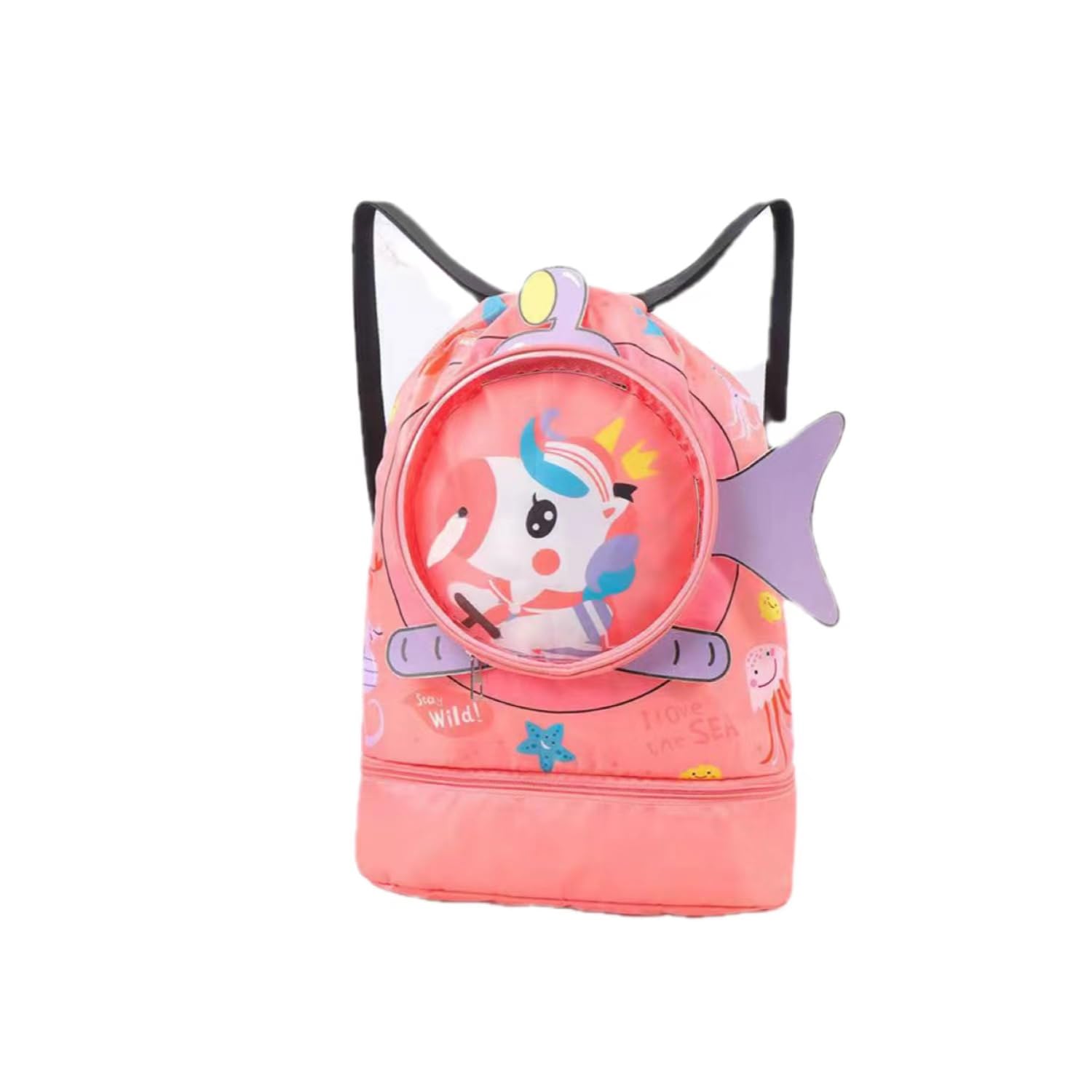 BOLSO MOCHILA INFANTIL NATACION PLAYA DIVERTIDA RONDON - 5