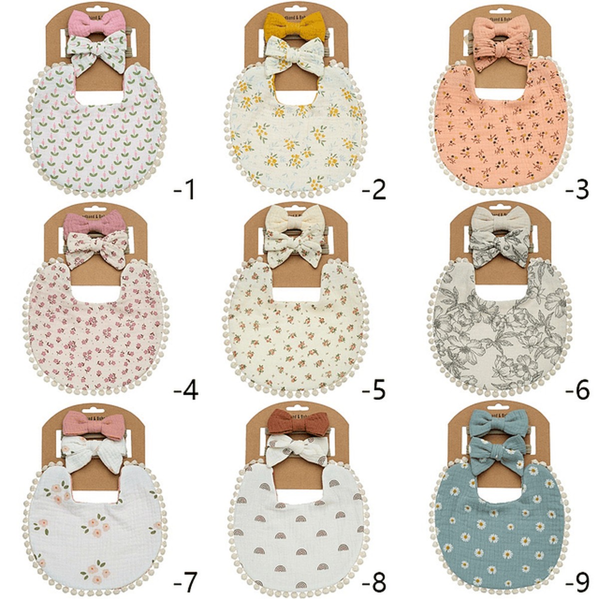 BABERO BEBE BANDANA VESTUARIO ELEGANCIA CALIDAD RONDON - 5