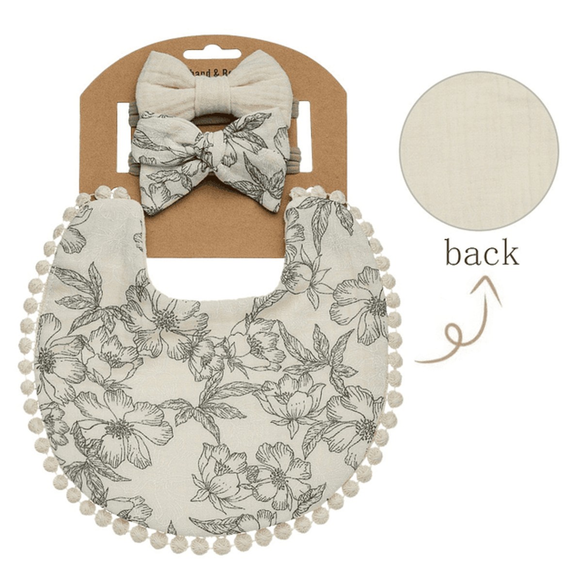 BABERO BEBE BANDANA VESTUARIO ELEGANCIA CALIDAD RONDON - 7