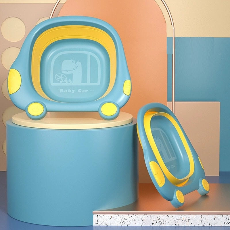PELELA LAVABO PLEGABLE INFANTIL CON FORMA DE COCHE RONDON - 9