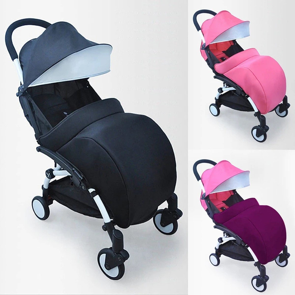 CUBRE COCHE FUNDA COCHE BEBE CALIDO GRUESO BEBE RONDON - 7