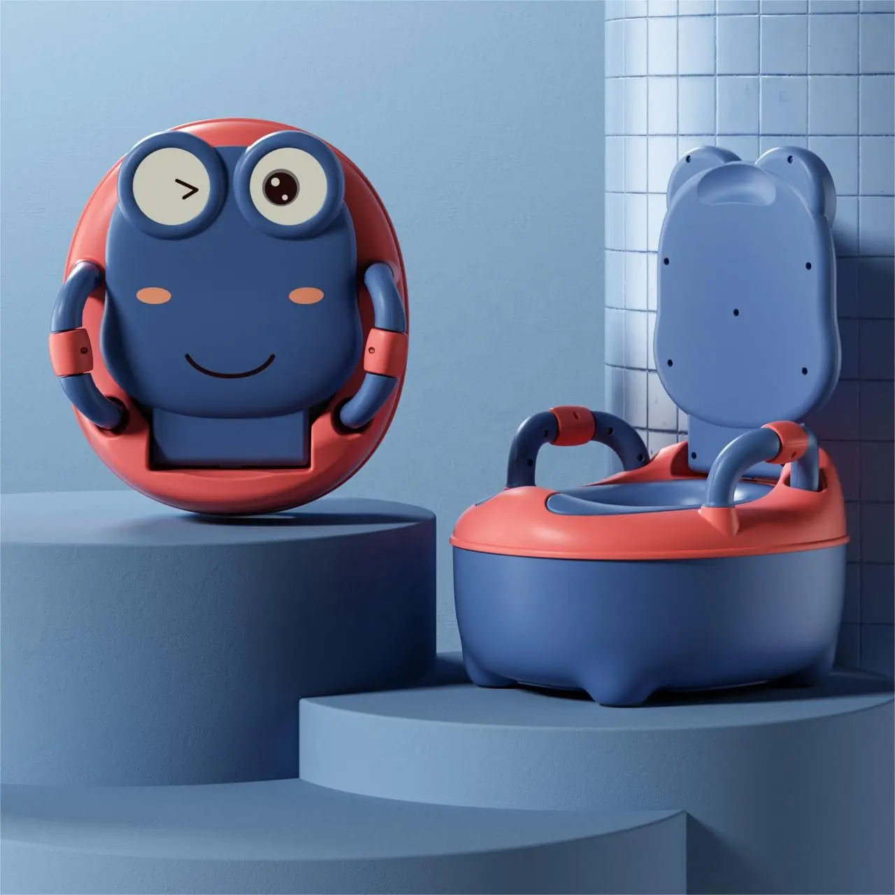 PELELA BAÑO INFANTIL ORINAL APRENDER DIVERTIDO ASIENTO JER - 6