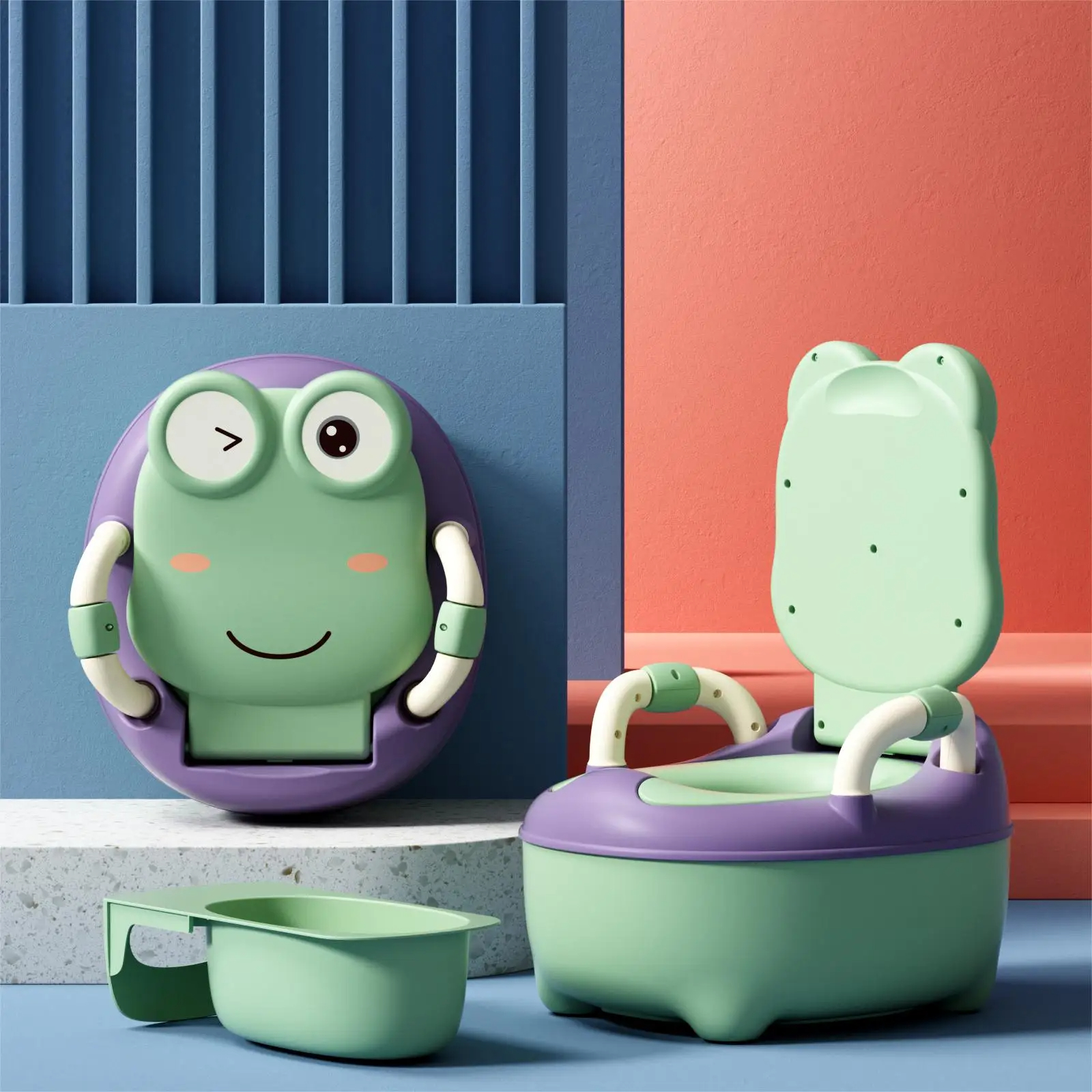 PELELA BAÑO INFANTIL ORINAL APRENDER DIVERTIDO ASIENTO JER - 8