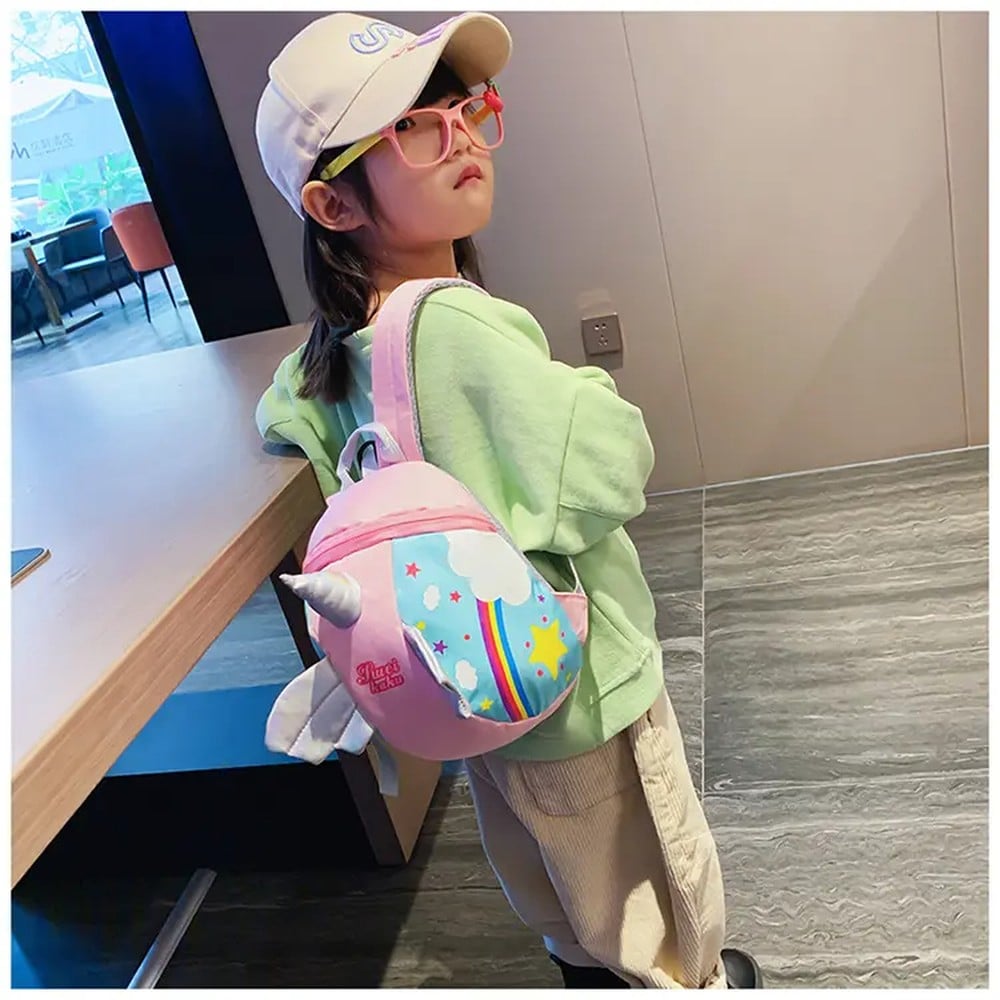MOCHILA ESCOLAR JARDÍN INFANTES NIÑAS UNICORNIO ALMACEN JER - 3