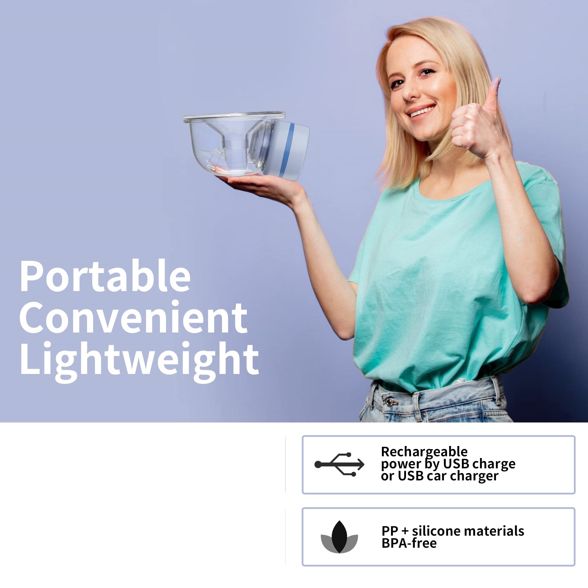 EXTRACTOR LECHE AUTOMÁTICO INTELIGENTE MATERNAL BEBE JER - 2