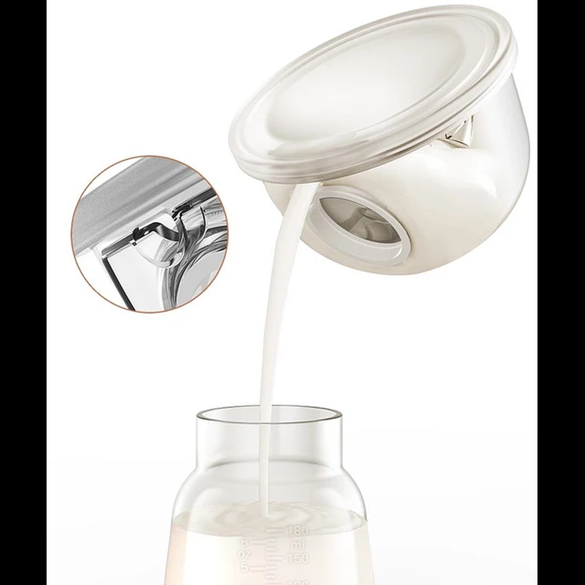 EXTRACTOR LECHE AUTOMÁTICO INTELIGENTE MATERNAL BEBE JER - 6