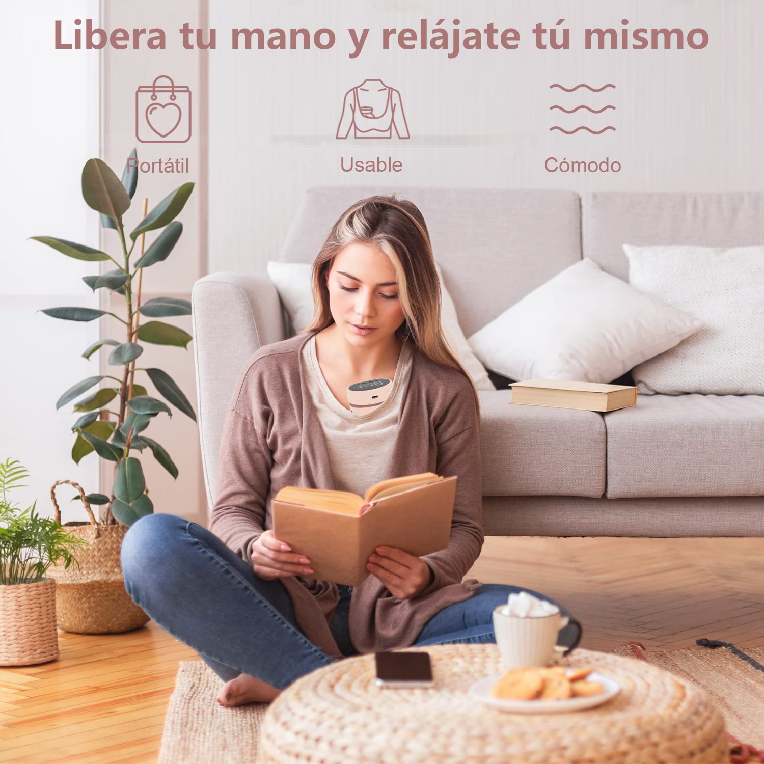 EXTRACTOR LECHE AUTOMÁTICO INTELIGENTE MATERNAL BEBE JER - 9