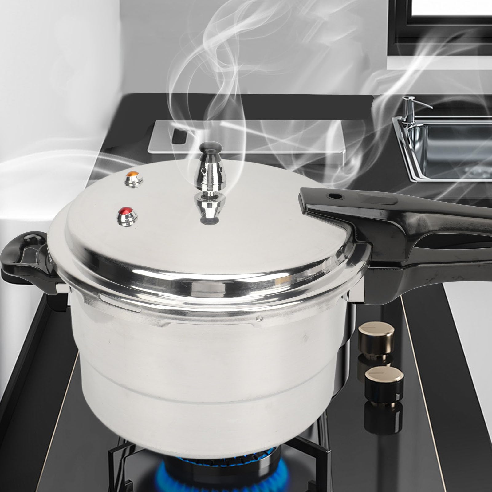 OLLA PRESIÓN COCINA CALOR RAPIDAMENTE INSTANTANEA JER - 6