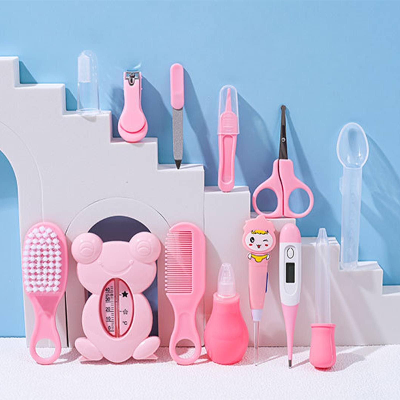 KIT ASEO CUIDADO BEBE 13 PIEZAS ESENCIALES SALUD BEBE JER - 3