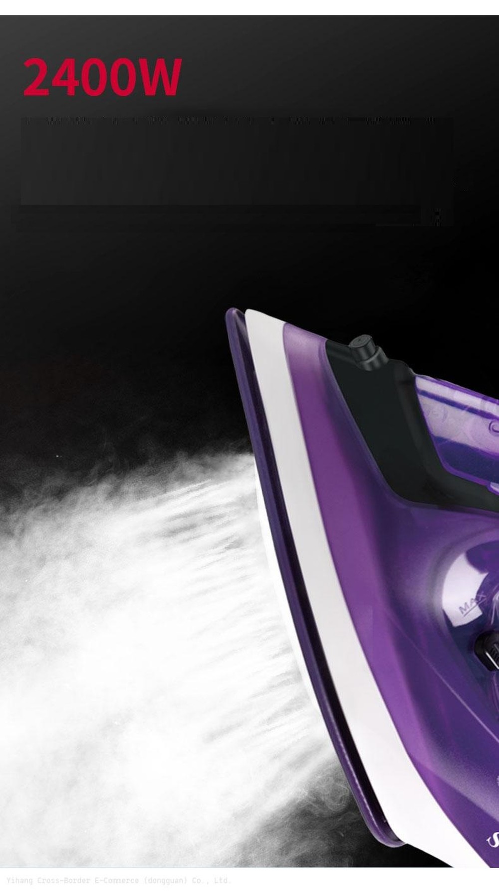 PLANCHA VAPOR ROPA CALOR PRESION ALISAR VESTIMENTA JER - 6
