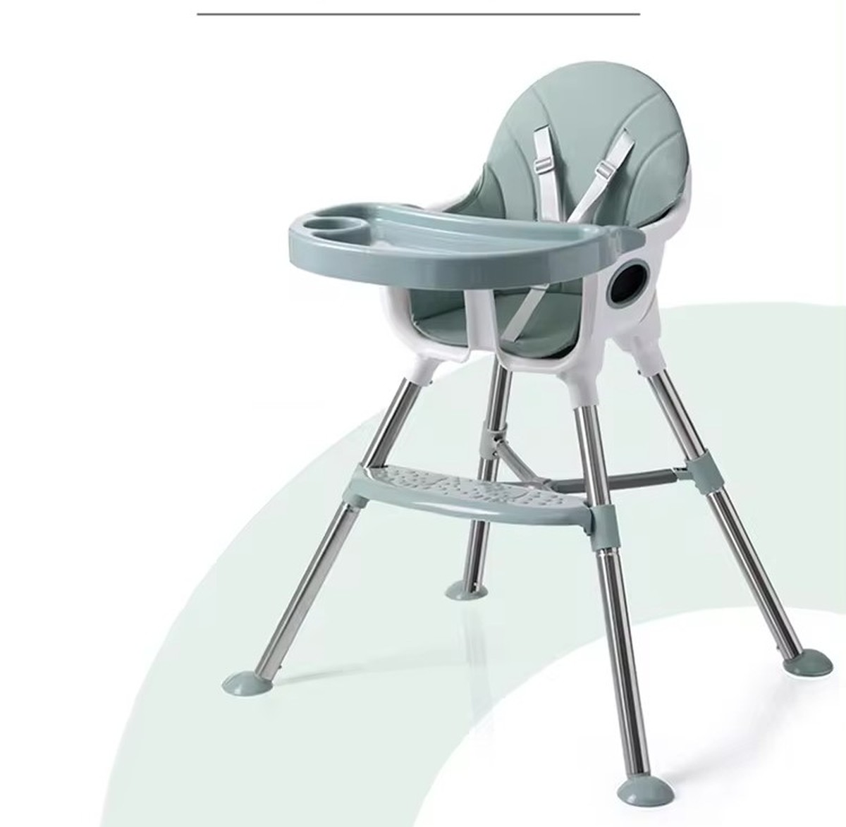 SILLA ALIMENTACIÓN BEBE AJUSTABLE CALIDAD DOBLE CAPA JER - 9