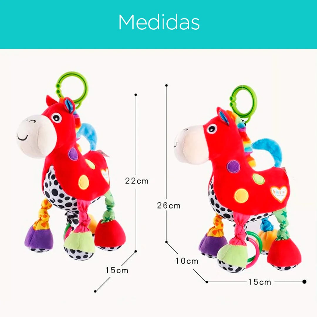 SONAJERO BEBE MÓVIL PITA MUSICAL DIVERTIDOS COLORIDO JER - 2