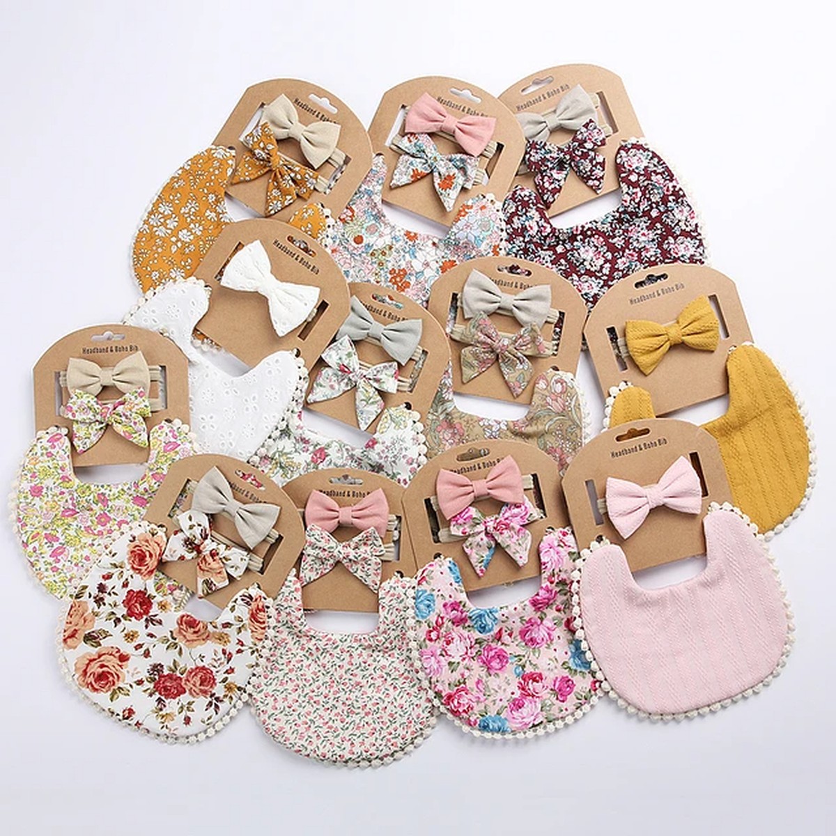 BABERO + COLA BEBE VESTUARIO BANDANA SUAVE ABSORBENTE JER - 1
